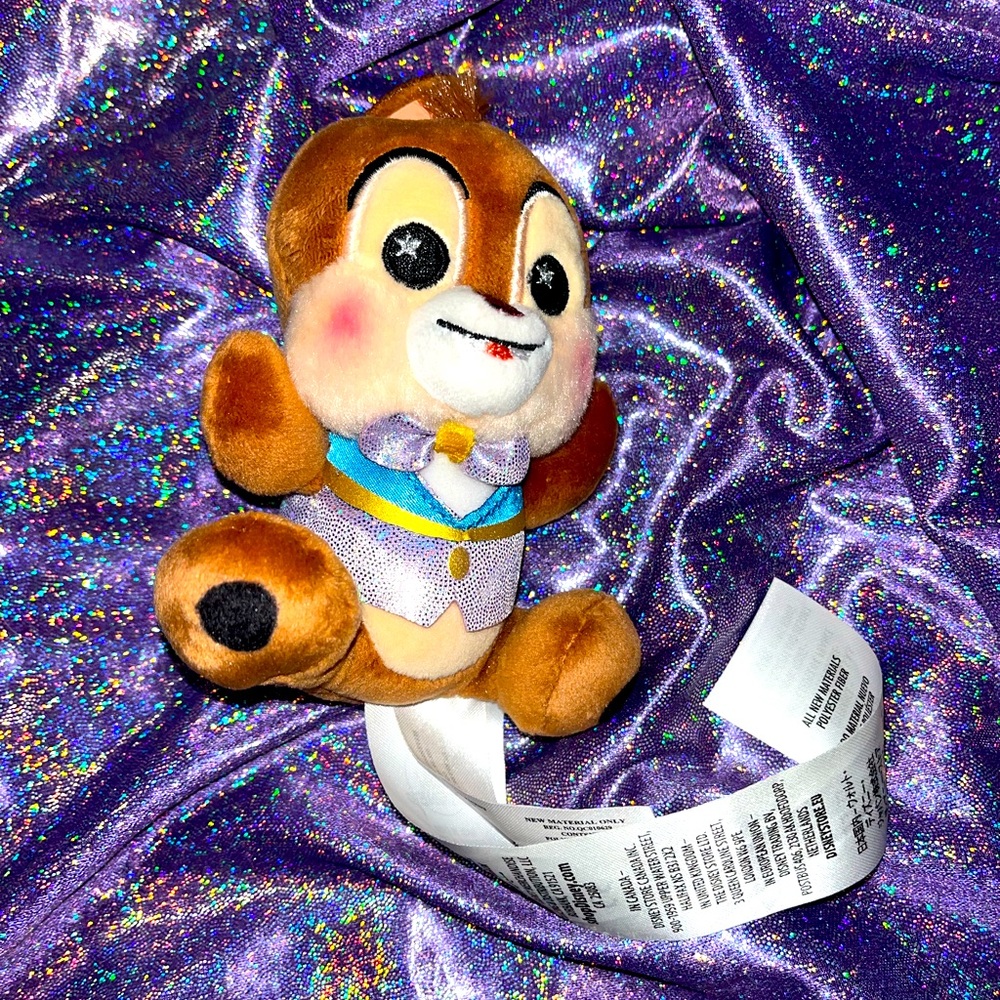 Disney World 50th Anniversary Wishables Dale Plush Disney Parks